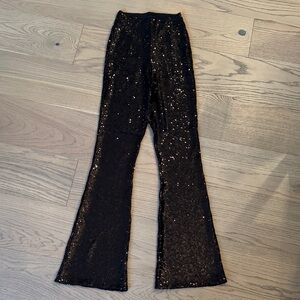 Commando Black Sequin Leggings